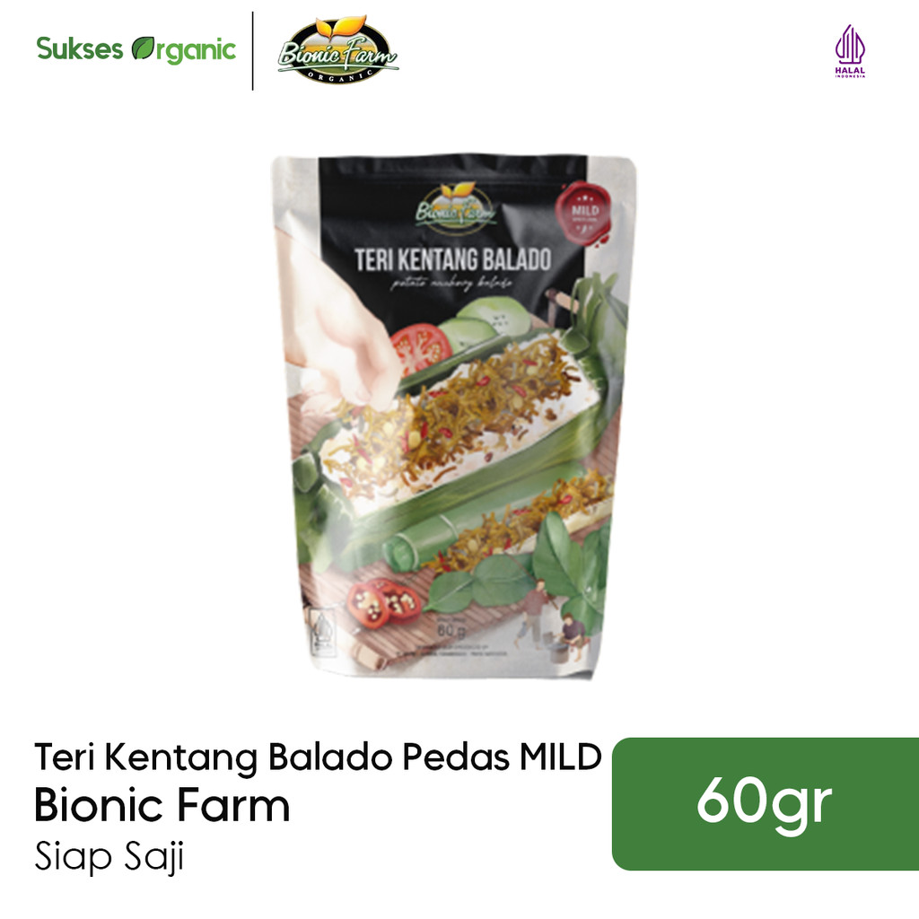 

Teri Kentang Balado Pedas MILD 60gr
