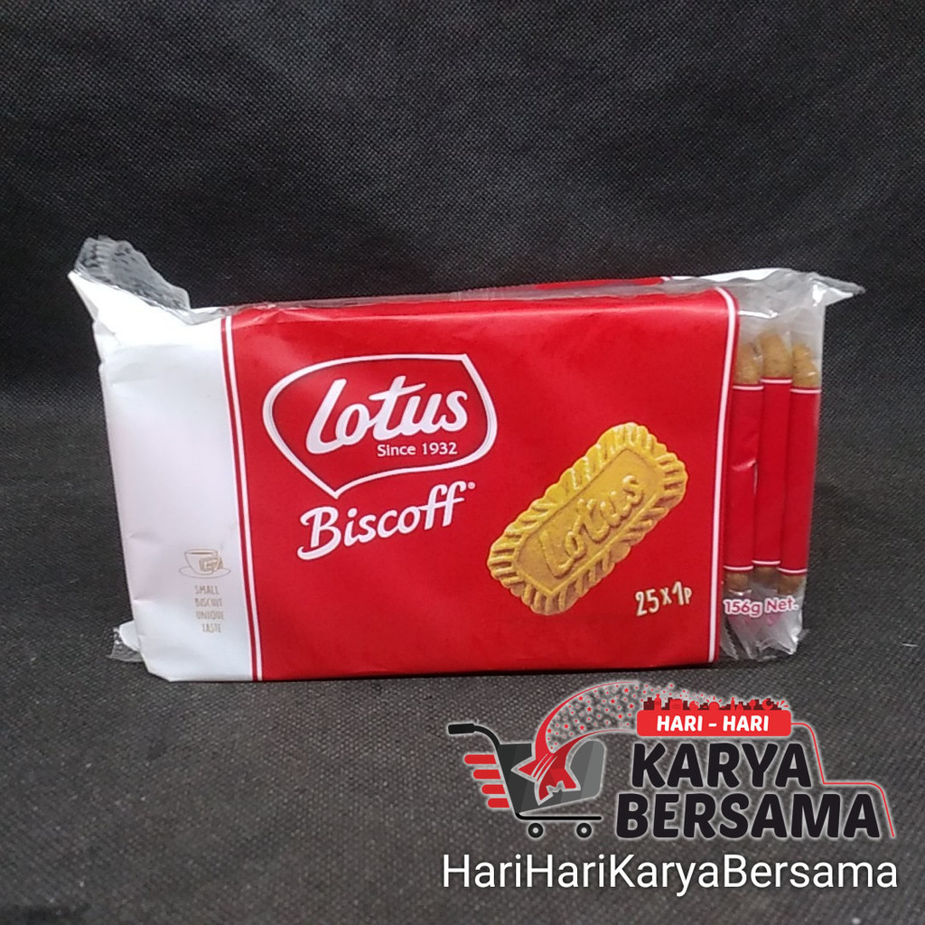 

MAKANAN RINGAN BISKUIT KARAMEL LOTUS BISCOFF 156GR