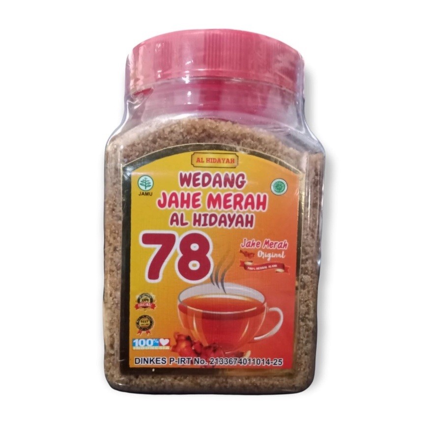 

JAHE MERAH KEMASAN TOPLES AL HIDAYAH 250 GRAM