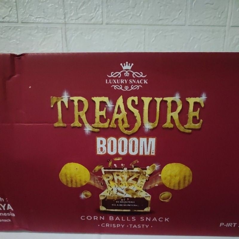 

CIKI BERHADIAH UANG TUNAI TREASURE BOOOM/SNACK BERHADIAH UANG TREASURE BOOOM