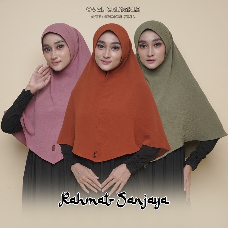 BERGO KRINGKEL PET UKURAN L KERUDUNG MARYAM ORI RAHMAT SANJAYA