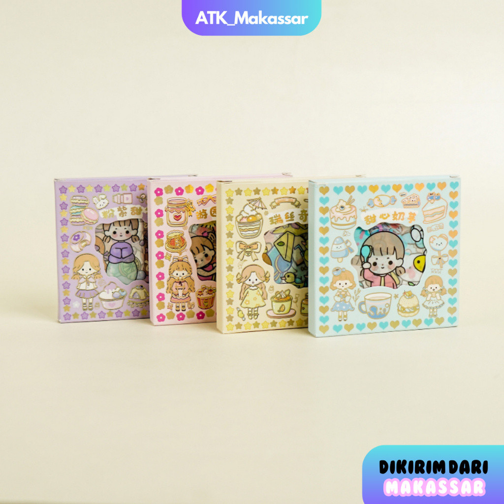 

Stiker Korea Sticker Momo Lucu Isi 100 Lembar Stiker Tempel Dekorasi Scrapbook Buku Jurnal Diary