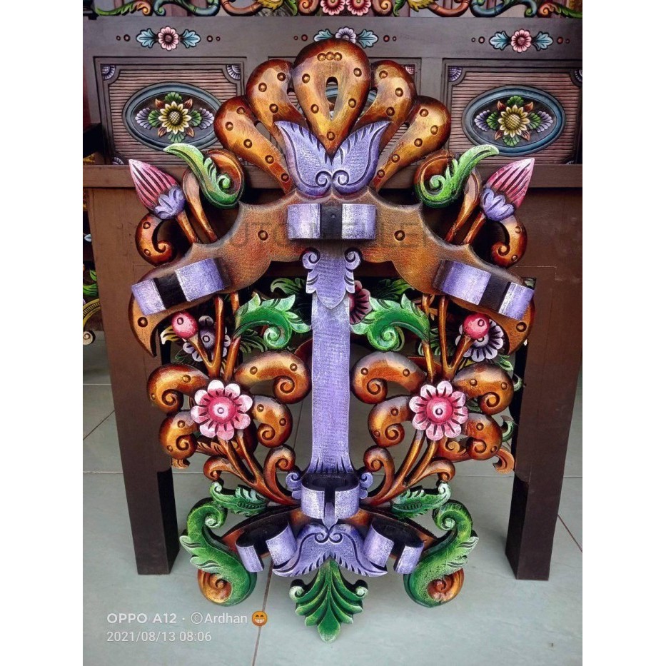 blawong keris isi 1 ukir kembangan jepara BM4545