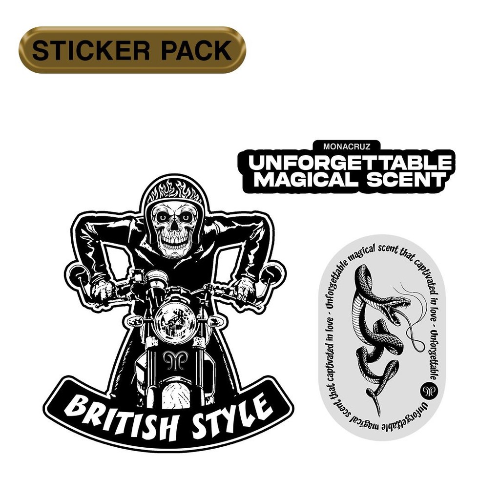 

Monacruz Stiker Pack 2pcs