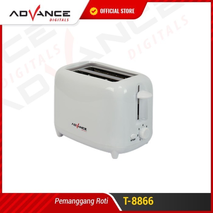 Advance Toaster Panggangan Roti T-8866-Panggangan Roti ADVANCE T-8866-Sandwich Maker-Pemanggang Roti