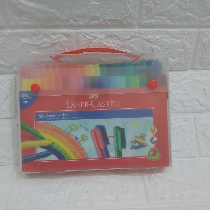 

[New Arrival] spidol connetor pens faber castel 60 warna