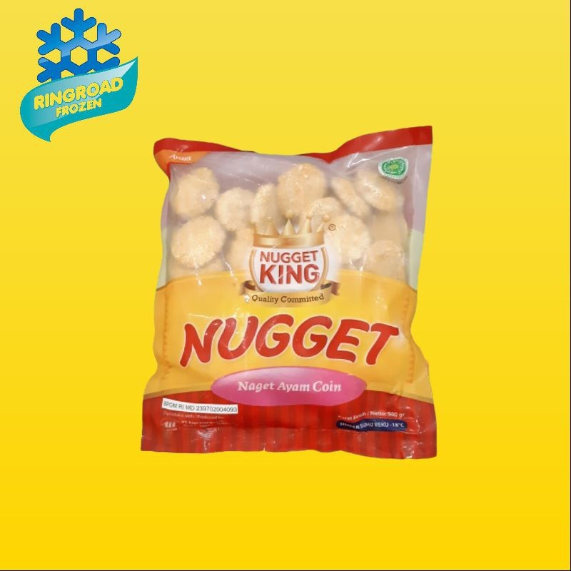 

NUGGET KING Naget Ayam Coin 500 gr