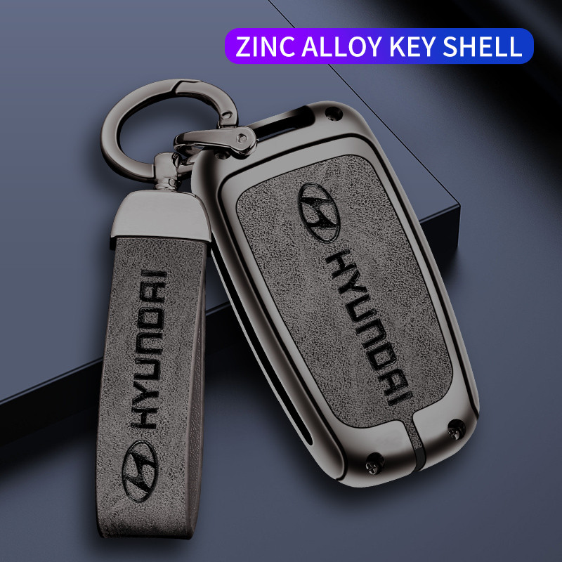 Casing penutup kunci mobil Shell Fob untuk Hyundai Solaris HB20 velister ayam SR Accent Elantra I30 