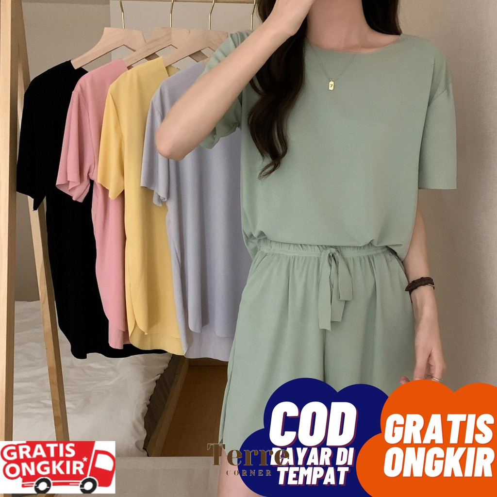 BAJU TIDUR WANITA PIYAMA WANITA PIYAMA PENDEK BAJU TIDUR PENDEK WANITA CELANA PENDEK WANITA PAKAIAN 