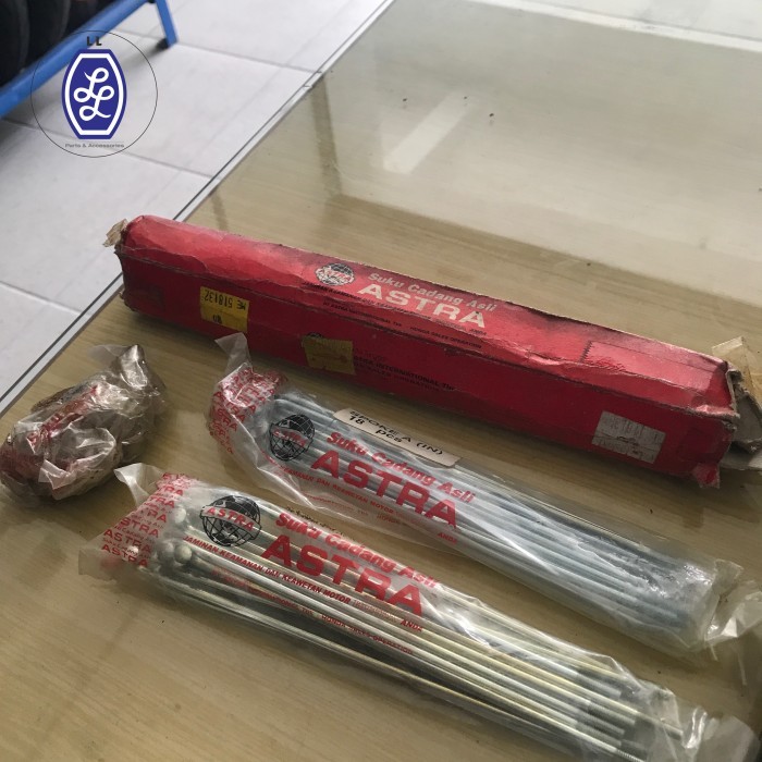 Ruji /Jari Jari Velg 275 Ring 19 Original Astra Honda GL PRO MAX MEGAPRO 1110-196S