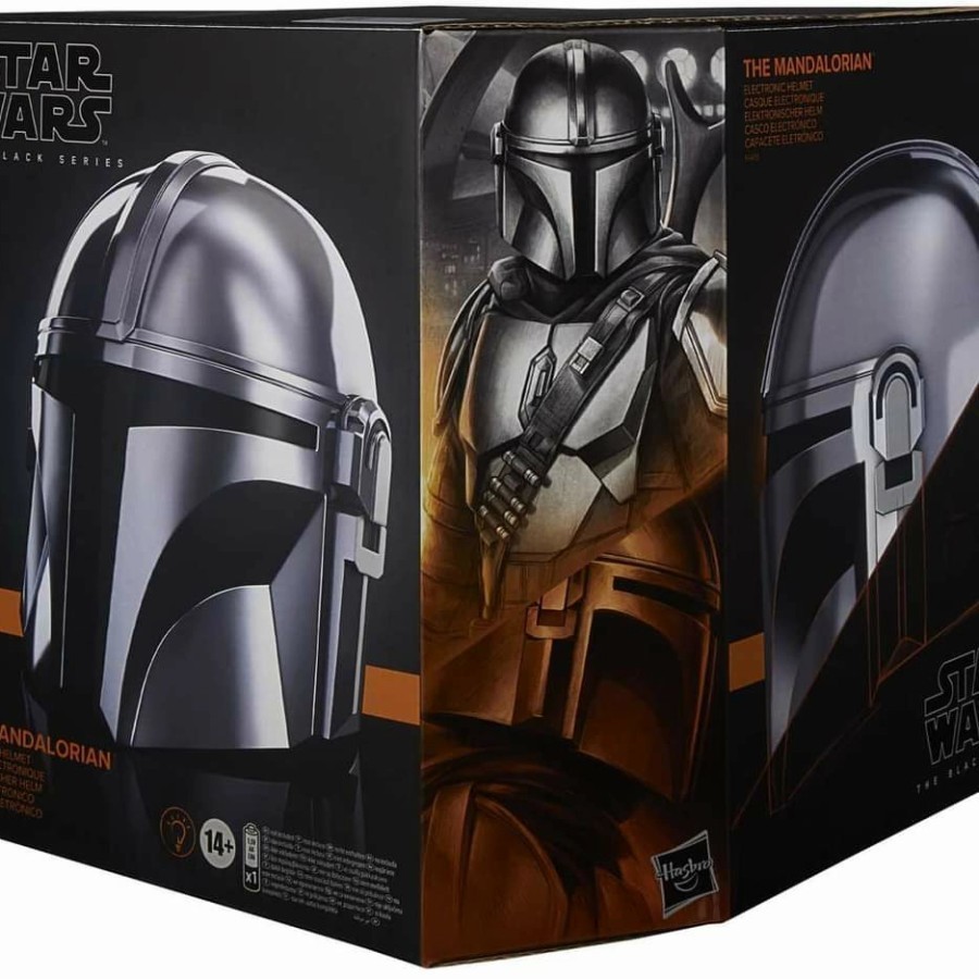 HASBRO STAR WARS BLACK SERIES THE MANDALORIAN ELECTRONIC HELMET REPLIC