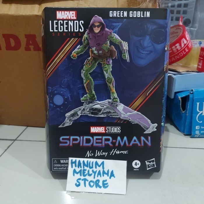 MARVEL LEGENDS GREEN GOBLIN SPIDER-MAN NO WAY HOME SPIDERMAN HASBRO