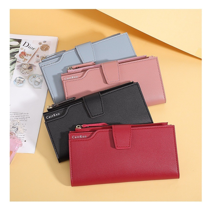 Dompet Lipat Wanita Mini Import Dompet Lipat Wanita Trendy/Dompet tipis lipat wanita, dompet wanita 