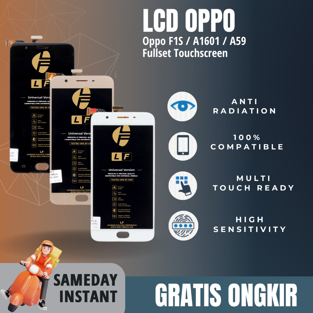 LF - LCD Oppo F1S / A1601 / A59 Fullset Touchscreen - ORI