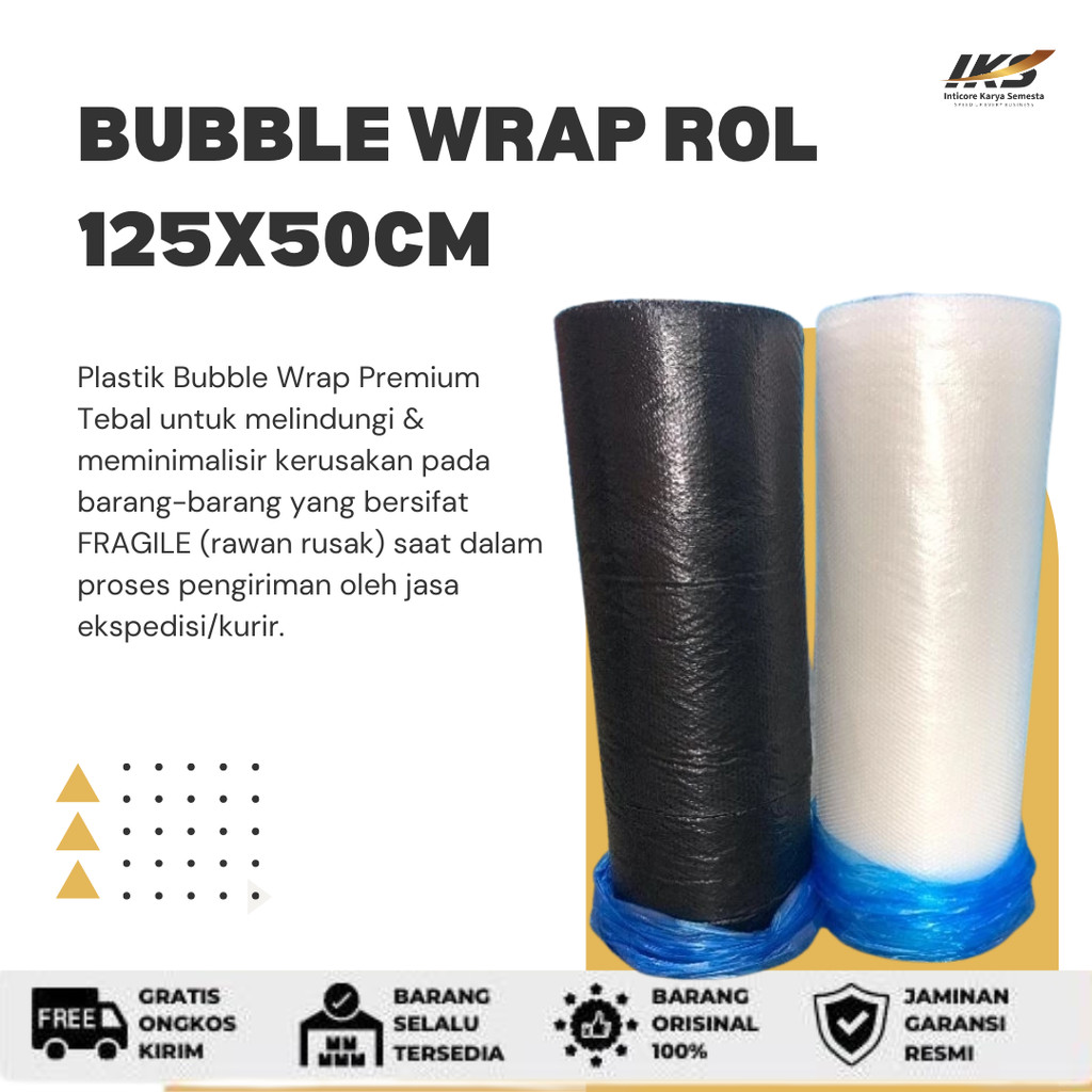 

Bubble Wrap ROL ukuran 125x50 cm