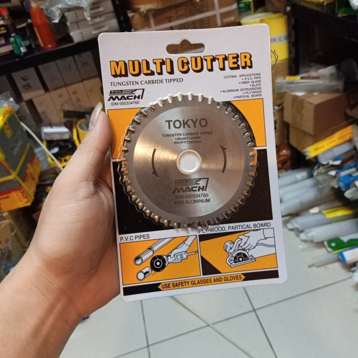 Multi cutter Tokyo 4" / mata gurinda Tokyo multi cuter potong alumunium mata pisau potong kayu PROMO