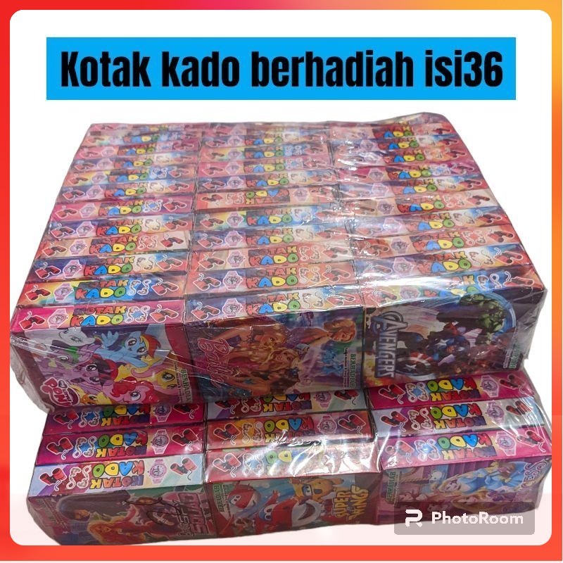 

Mainan kotak kado berhadiah isi36
