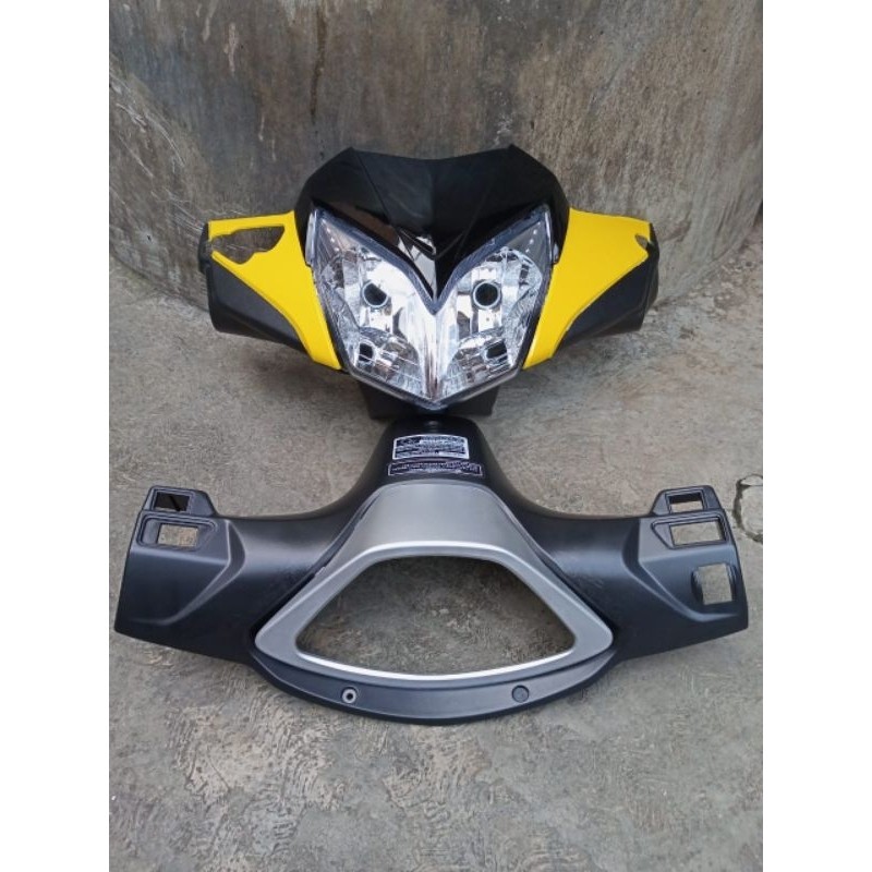 BATOK DEPAN BATOK BELAKANG PLUS LAMPU HONDA SUPRA X 125 NEW BATMAN BATOK DEPAN BELAKANG SUPRA X 125 