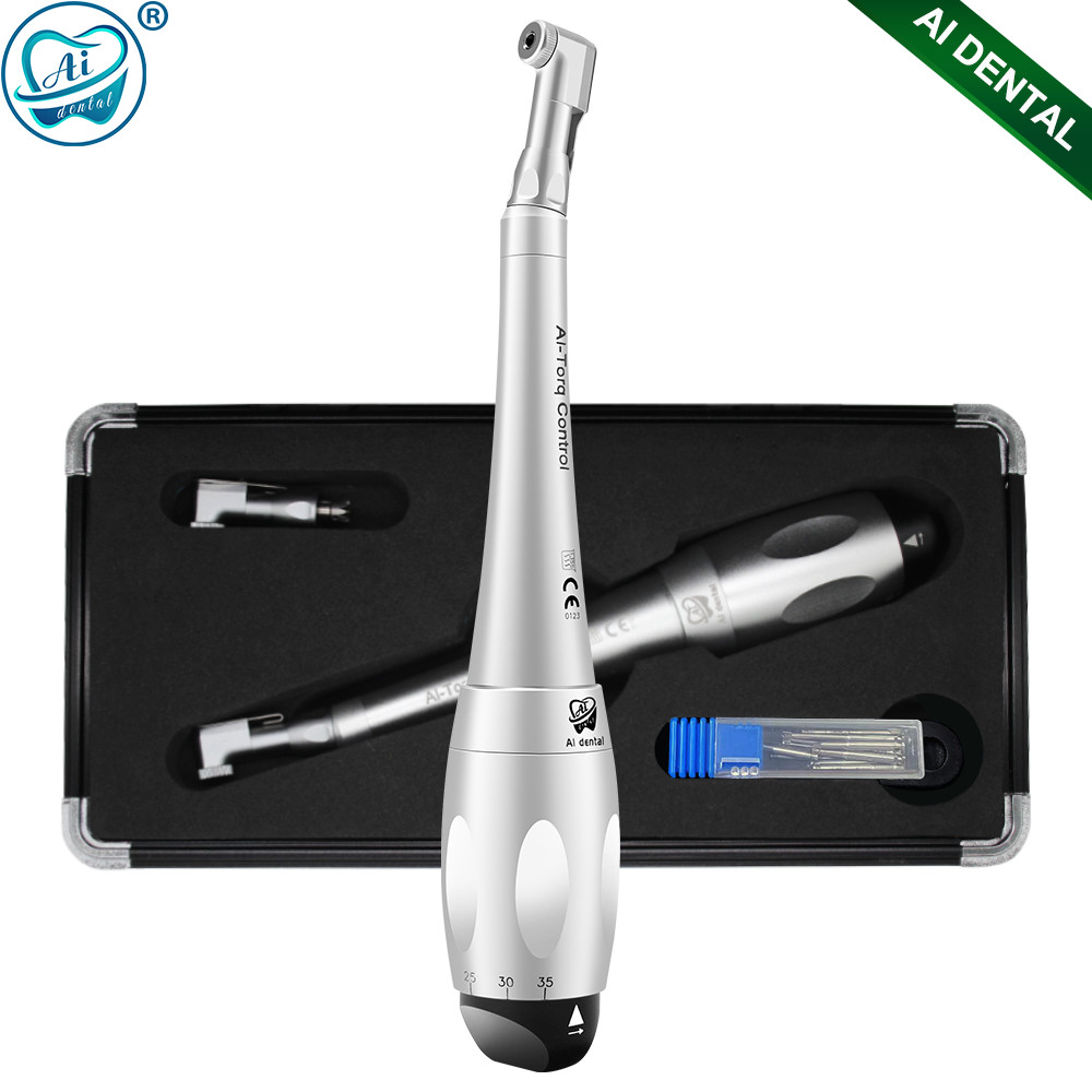 

AI-TC-kit Dental Implant Torque Wrench Handpiece Screwdriver Prosthetic Kit Ratchet Screwdriver Screw Parts Repair Tools