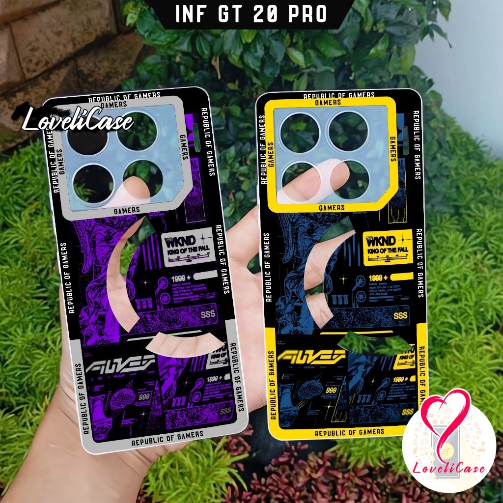 Case infinix gt 20 pro 2024 Case Bening Transparant premium casing lentur case infinix terbaru CGT15