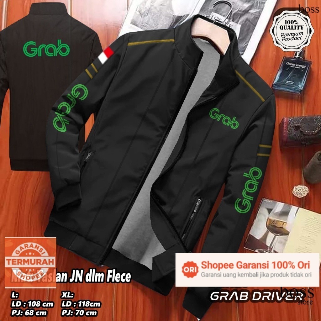 JAKET GR ABISSS KEREN TERBARU PRIA WANITA BAHAN  TASLAN DALAM 
 KANTONG