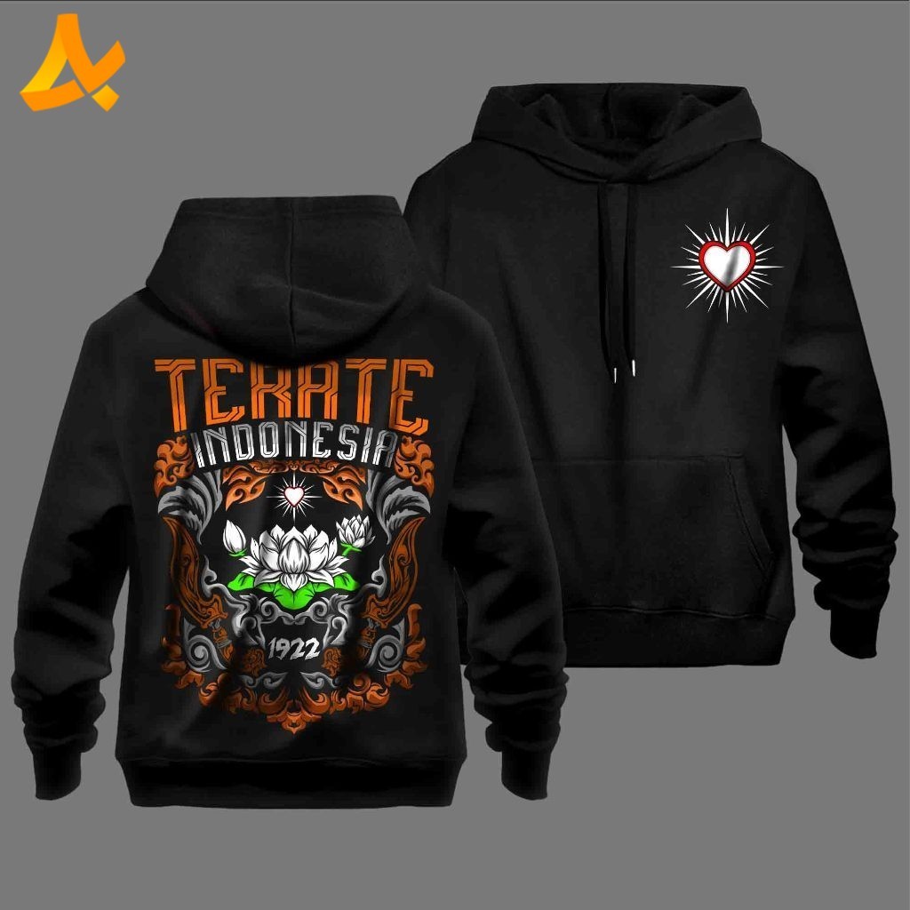 Jaket Hoodie PSHT Lawasan SH TERATE MADIUN 1922 - Sablon Premium Distro Kaos Setia Hati Punkshter