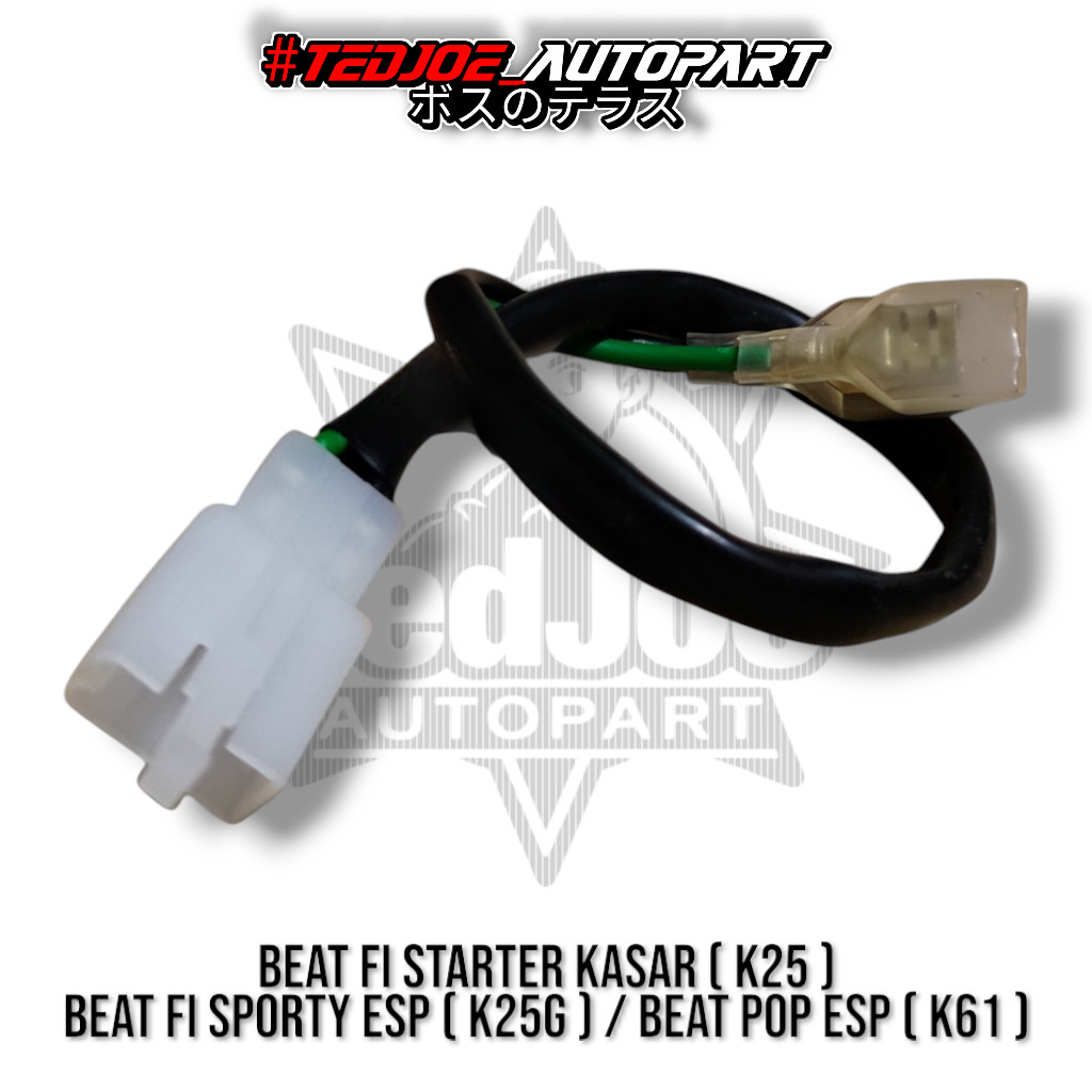 Kabel Swit Rem Depan Beat FI K25 Soket Switch Rem Depan Beat Pop Esp Beat Sporty Stater Kasar Honda 