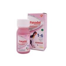 PANADOL SYRUP Anak 1 - 6 Tahun 60 ML 30 ML - Obat Demam Sakit Nyeri Bayi Sirup Paracetamol 160 MG Pa