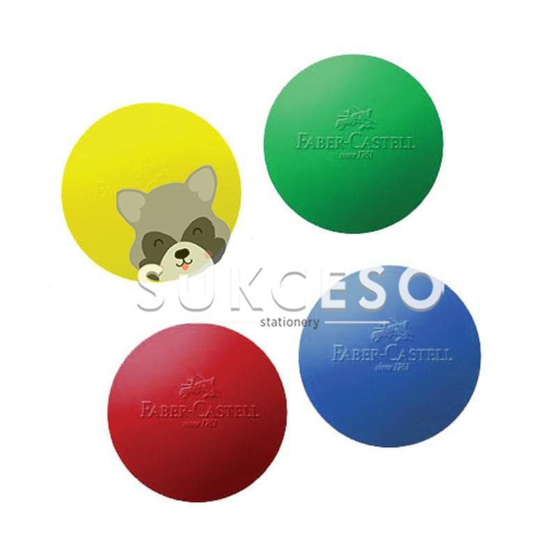 

Faber Castell Grip Crayon Eraser Round Pouch Penghapus Crayon Bentuk Bulat
