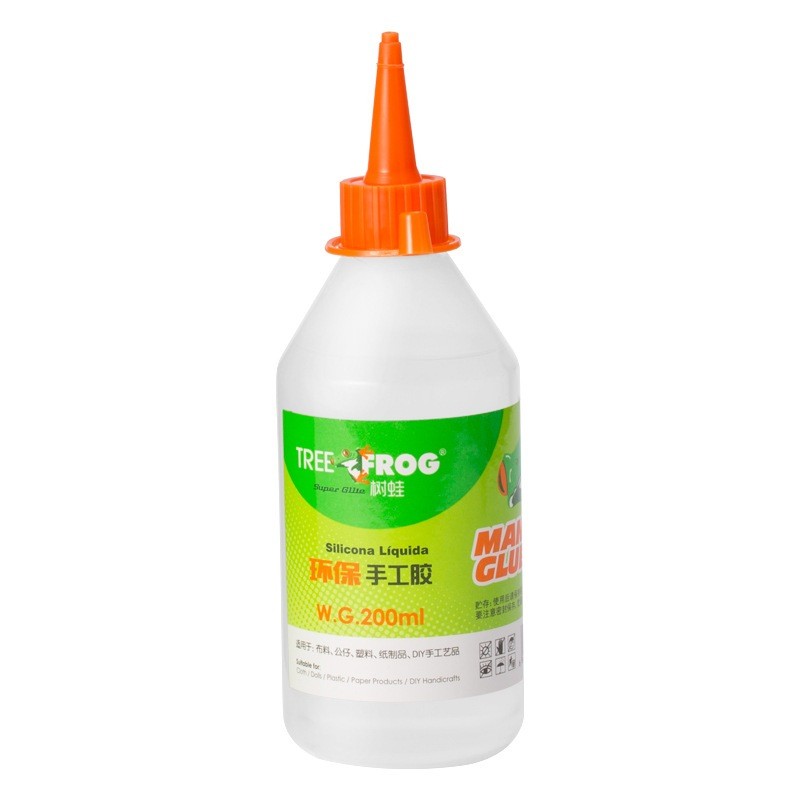 

Lem Tree Frog Serbaguna Lem Cair Kertas Lem Kayu Plastik Perekat Murah isi 200 ML / Lem UHU S23