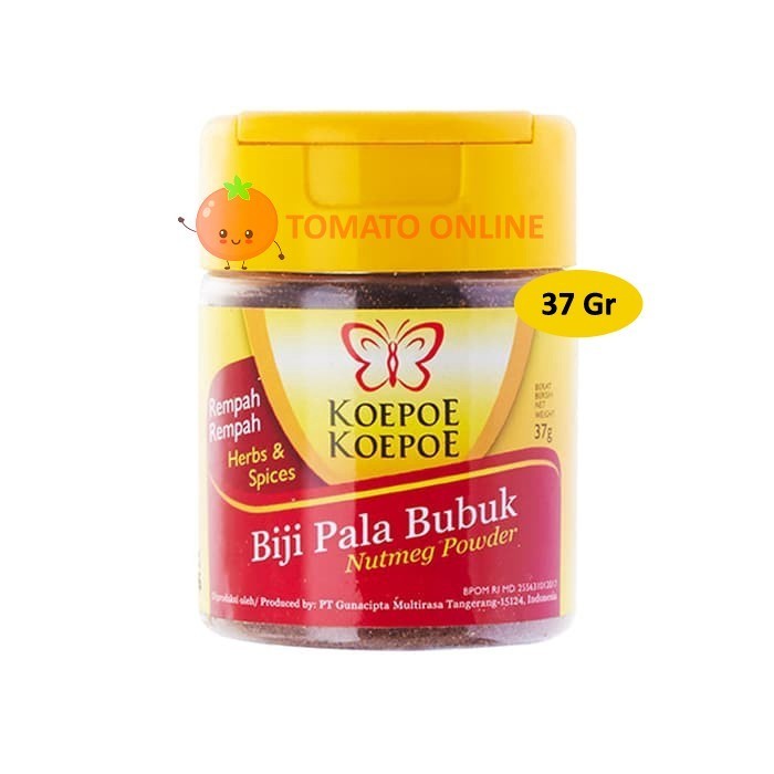 

NEW ITEM KOEPOE KOEPOE BUBUK BIJI PALA 37G BAHAN MASAK