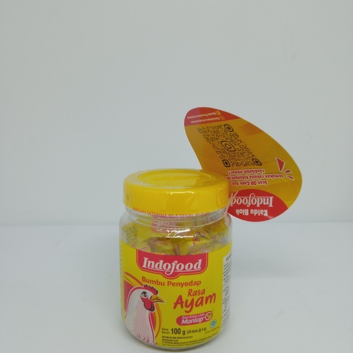 

NEW ITEM INDOFOOD BUMBU PENYEDAP AYAM CUBE 100G BAHAN MASAK