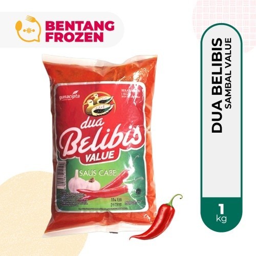 

NEW ITEM DUA BELIBIS SAUS CABE REF 1KG BAHAN MASAK