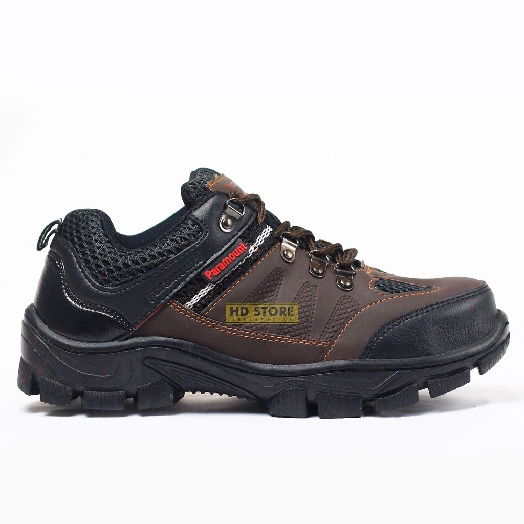 Sepatu Safety Pendek Pria Ujung Besi Original