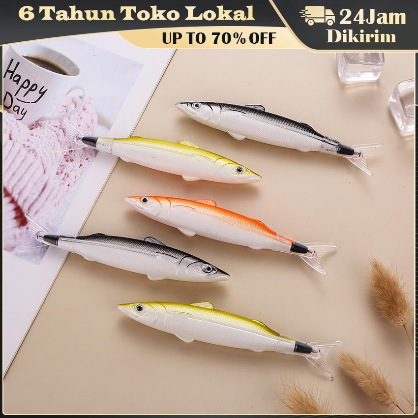 

Bolpoint 0.5mm Karakter Ikan Laut / Pulpen Gel Unik untuk Alat Tulis Sekolah Anak & Hadiah Lucu Koleksi Stationery