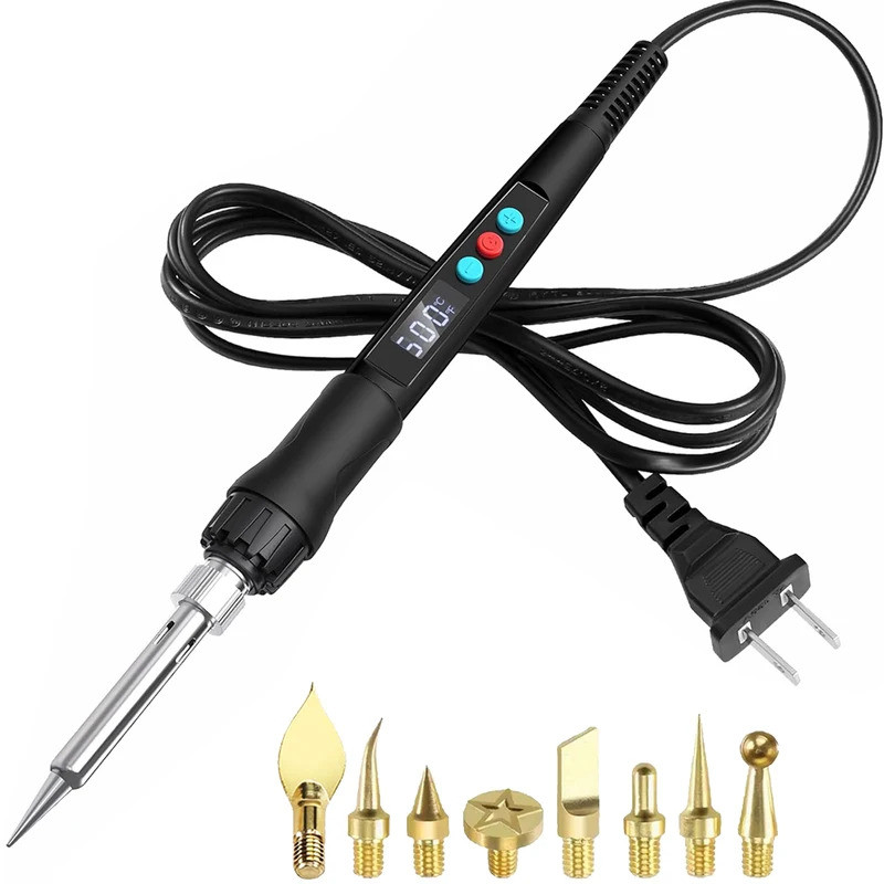 

【Barang spot】Alat Solder Besi Ujung Besi Panas Set Alat Solder Ujung Besi Modifikasi Pencetakan 3D Penyelesaian Benang Kuningan