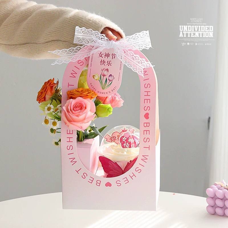 

1Pcs Box Hampers Edisi Mother's Day/Paperbag Hari ibu/Box Tenteng Love Mother Day/ 1pcs Cup Plastik