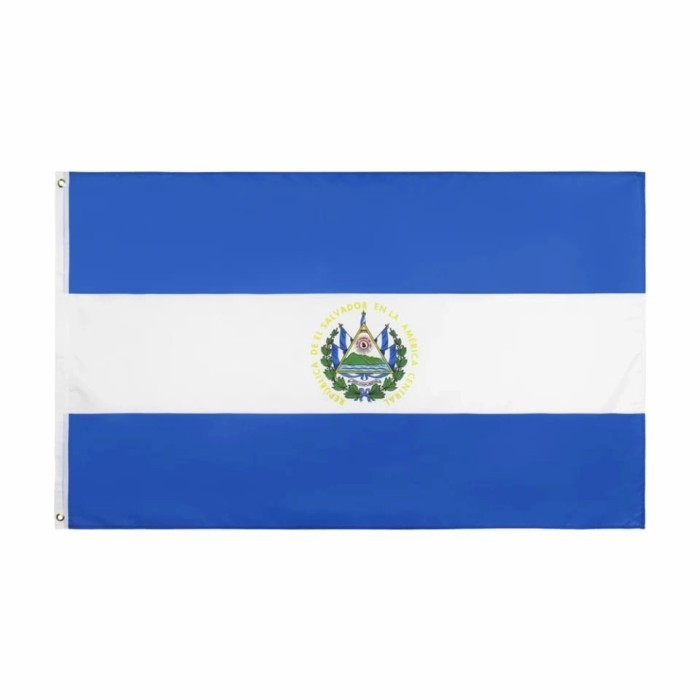 bendera negara el salvador