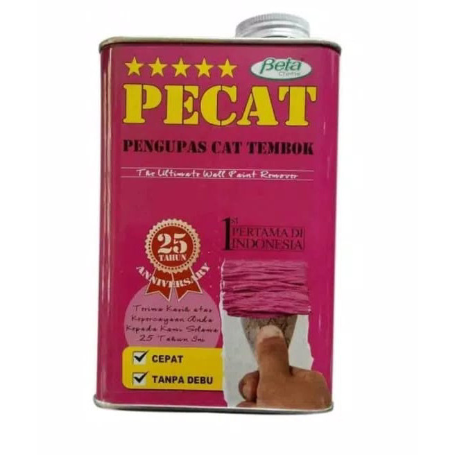 Pecat pengupas cat tembok 4kg