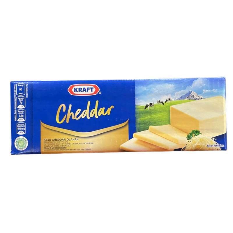 

Kraft Keju Cheddar Cheese 2 Kg