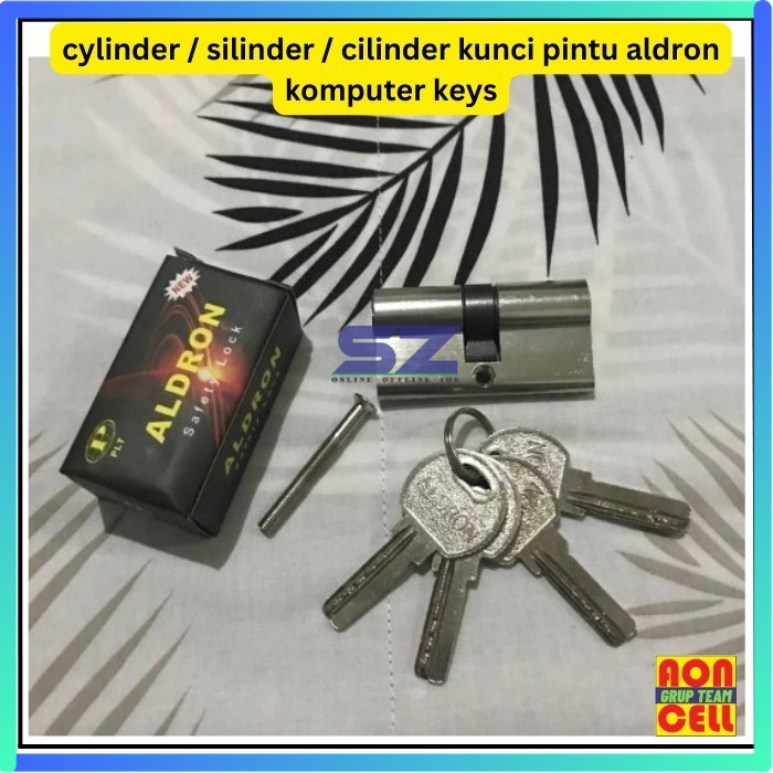 cylinder / silinder / cilinder kunci pintu aldron komputer keys