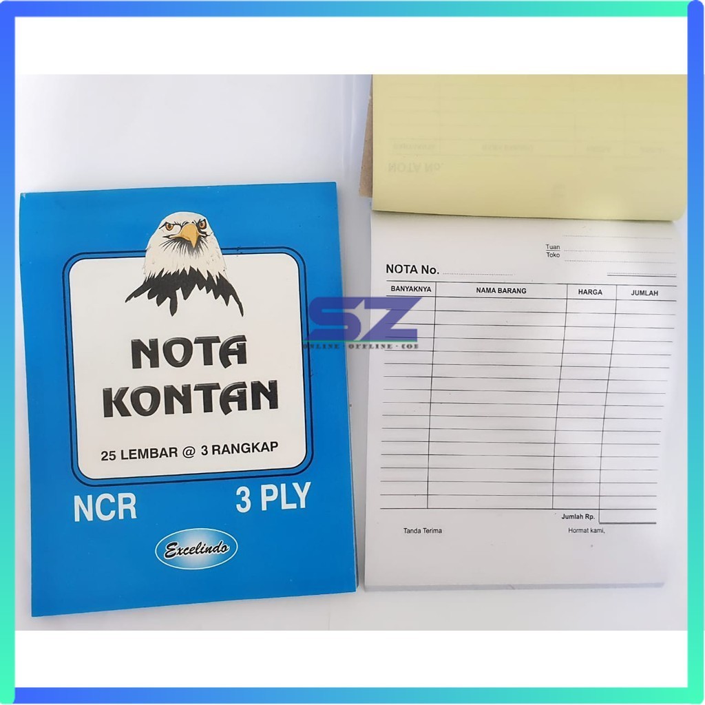 

Buku Nota Kontan Kecil 3 Ply / nota kontan 3 rangkap kecil
