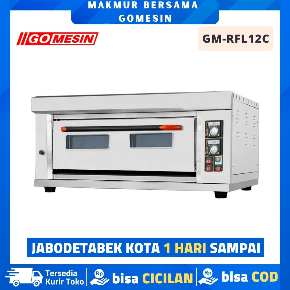 Oven Gas 1 Deck 2 Tray Getra Rfl 12gd Oven Roti 1 Deck 2 Tray Garansi Resmi