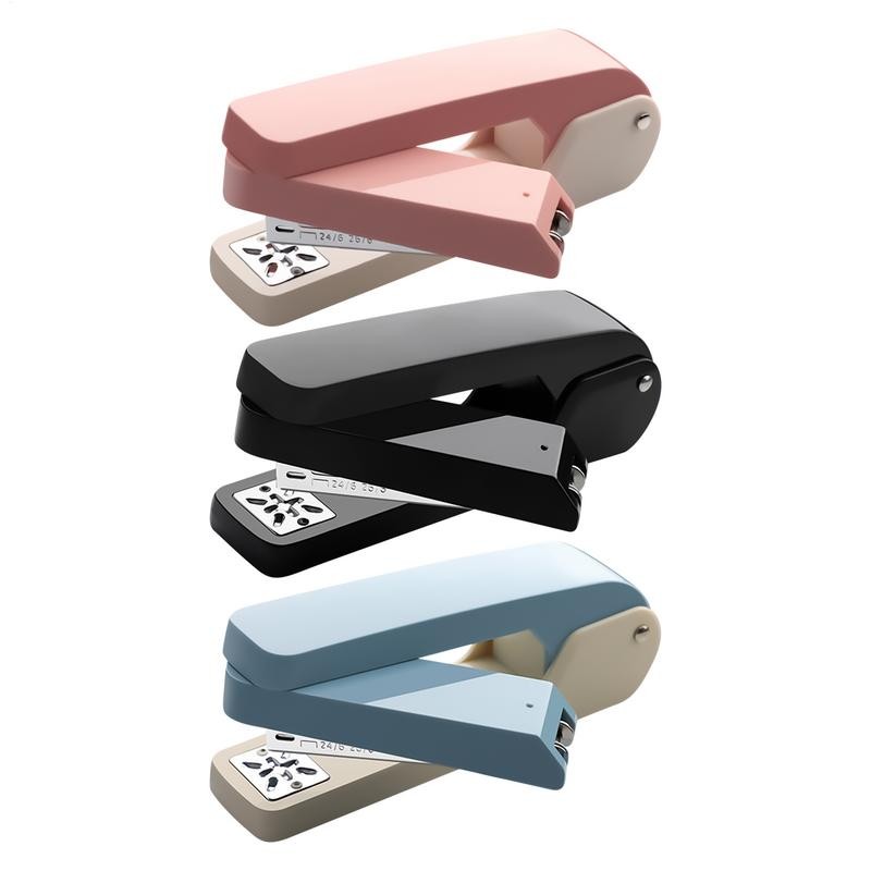

360 Rotary Stapler Multifunctional Heavy Duty Stapler Use 24/6 Staple Effortless Long Stapler Office Bookbinding Supplies