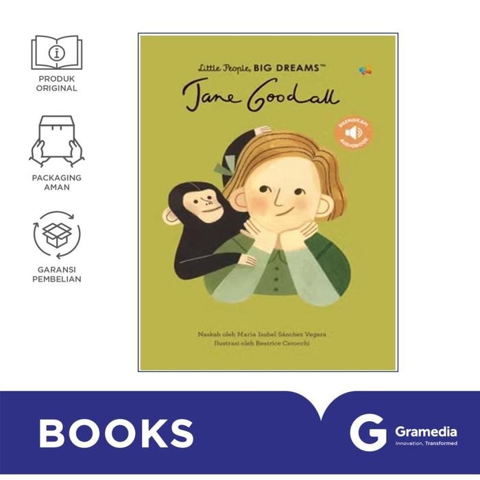 

SGAbook Little People Big Dreams: Jane Goodall ( Maria Isabel Sanchez Vegara )