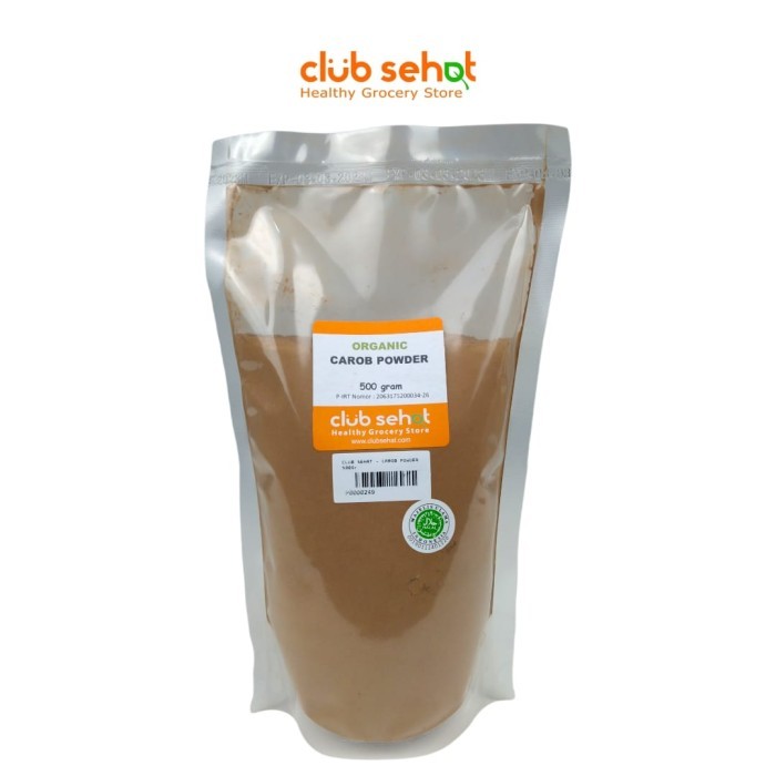 

CAROB POWDER ORGANIC, 500G PENGGANTI COKLAT CAFFEIN FREE