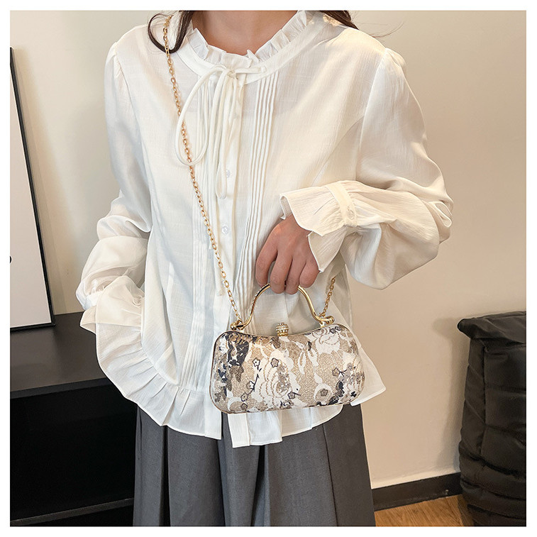 NEW PRODUCT Handbag Pesta Bordir Bunga - Party Bag - Tas Tangan Wanita - Tas Pesta Wanita JX 929 -