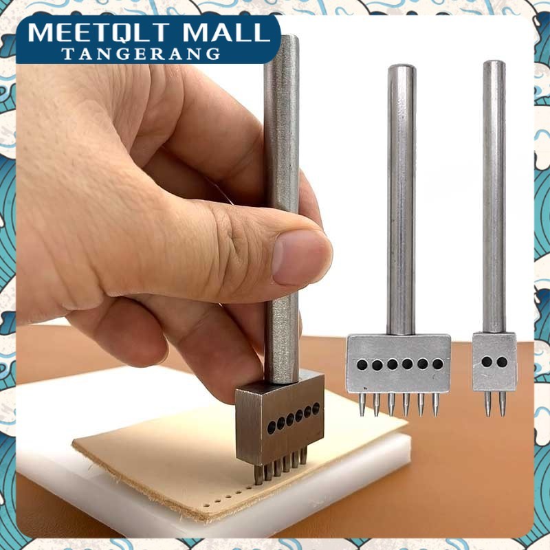 4mm Pembolong Kulit / Alat Pelubang Kulit / Ikat Pinggang 2 6 Lubang