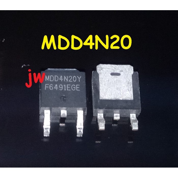 JW-S ORIGINAL MAGNACHIP MDD4N20Y MDD4N20 N-CH MOSFET 200V 3A TO-252