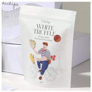 

White Truffle Cheese Bites 150g - healthy snack by Sodachips (no MSG)